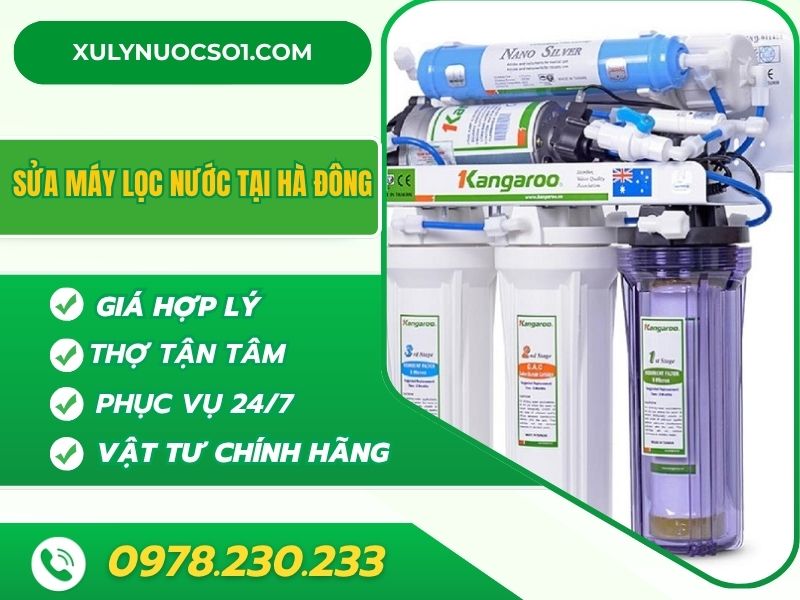 Sửa Máy Lọc Nước Tại Hà Đông