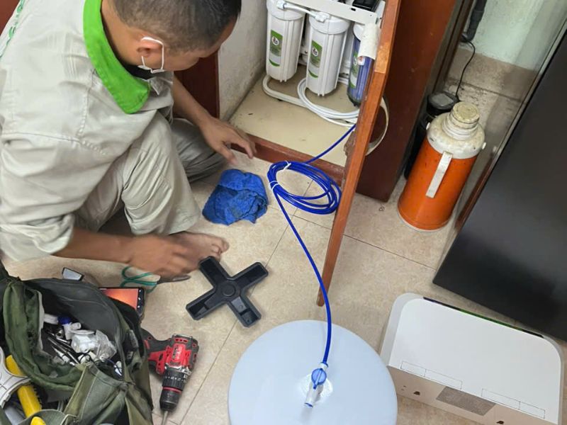 Cam kết dịch vụ sửa chữa máy lọc nước tại Times City