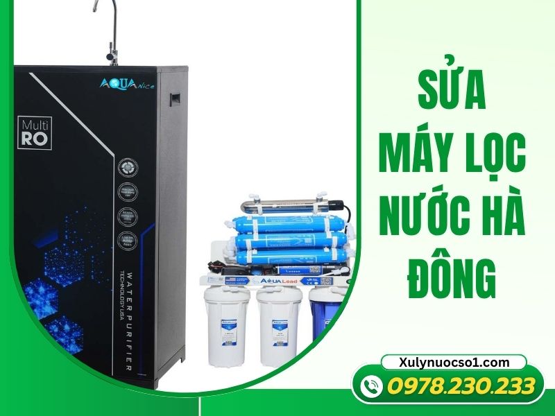 sua may loc nuoc ha dong