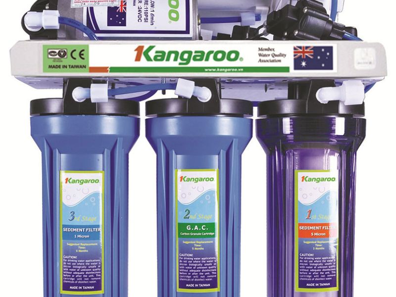 Hướng dẫn cách thay lõi lọc nước Kangaroo tại nhà