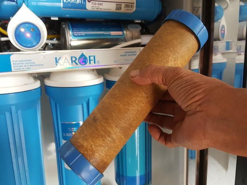 Hướng dẫn thay lõi lọc nước Karofi tại nhà