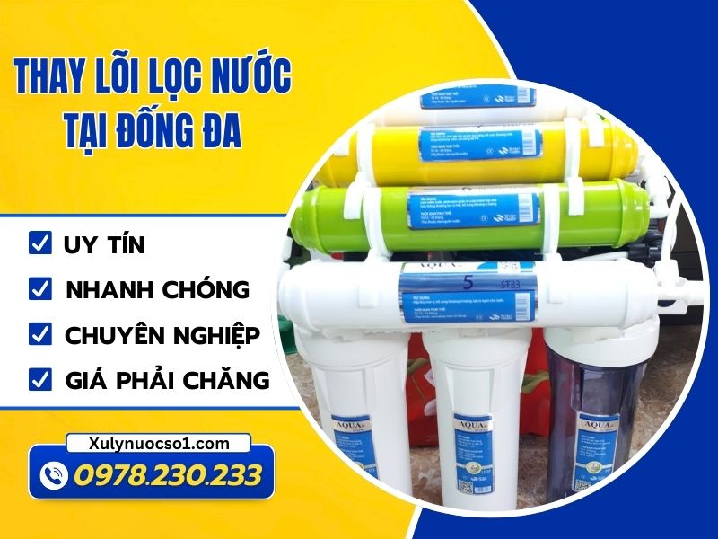 thay loi loc nuoc tai dong da