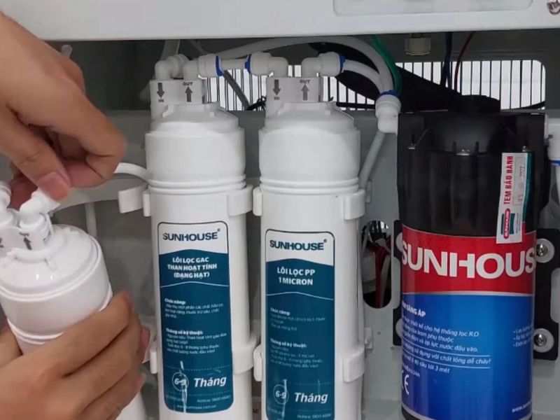 Dịch vụ thay lõi lọc nước tại nhà các thương hiệu