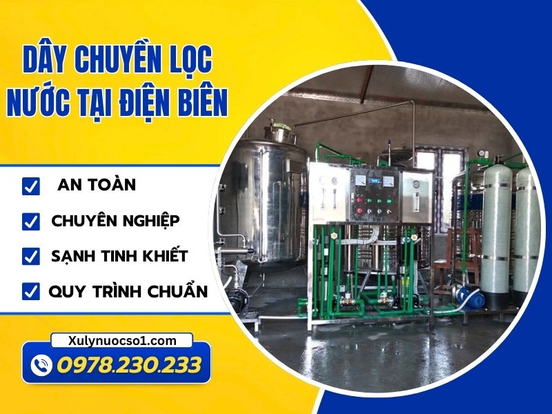 day chuyen loc nuoc tai dien bien