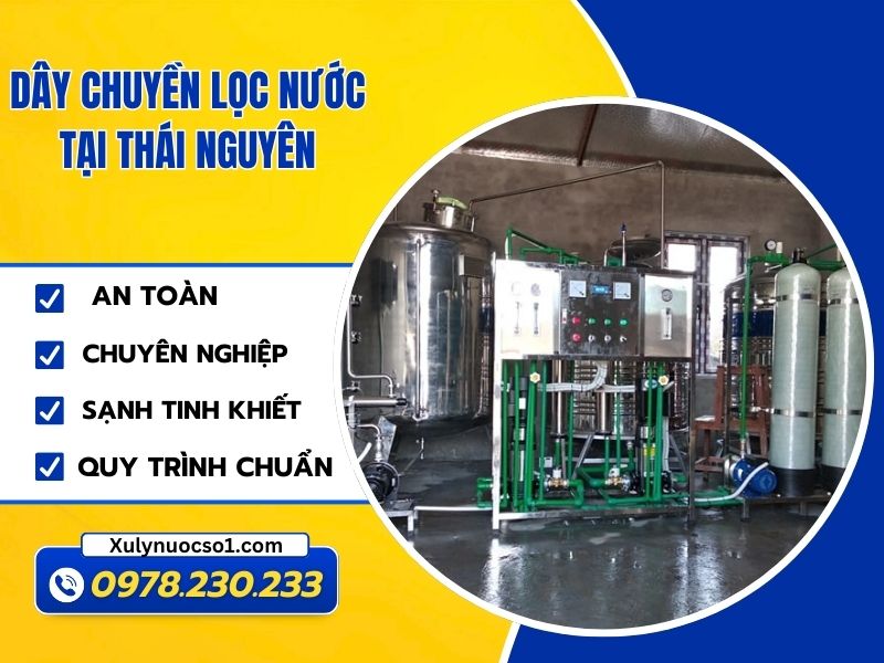 day chuyen loc nuoc tai thai nguyen