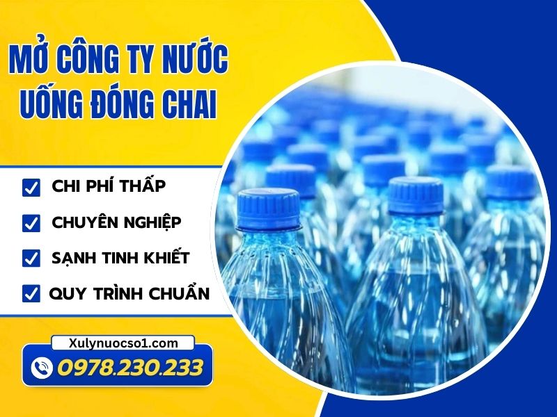 Mở công ty nước uống đóng chai – Giải pháp kinh doanh tiềm năng!