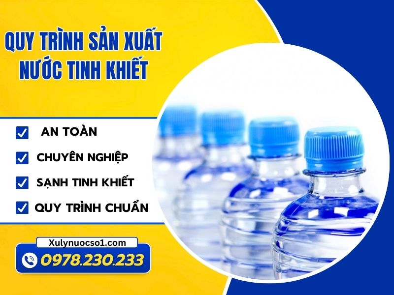 Quy trình sản xuất nước tinh khiết đạt chuẩn từ xulynuocos1