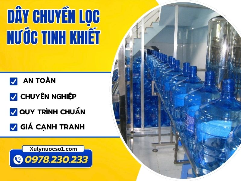 Lắp Đặt Dây Chuyền Lọc Nước Tinh Khiết Uy Tín, Giá Tốt