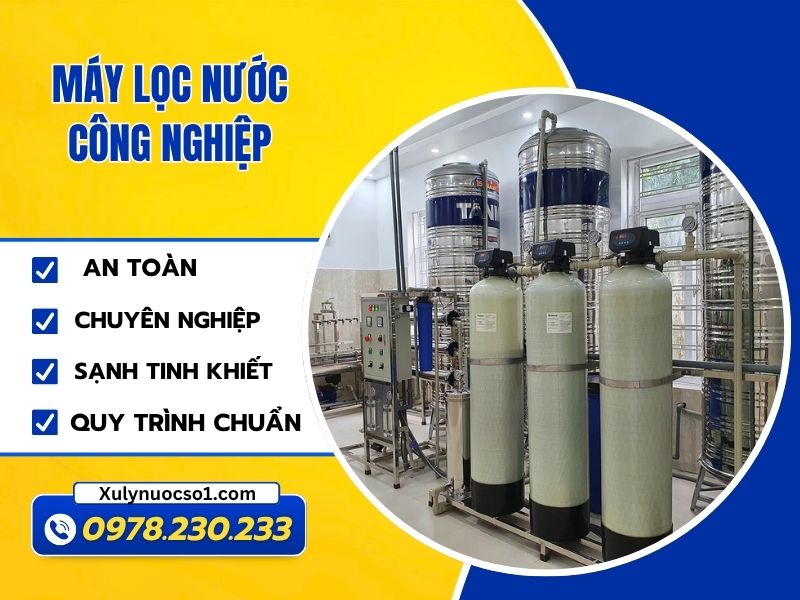Máy lọc nước công nghiệp chất lượng, giá tốt