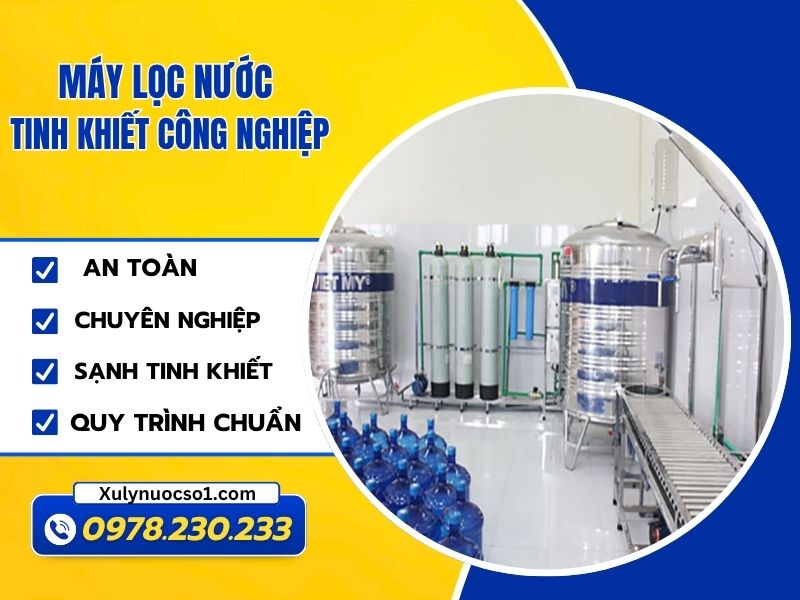 Lắp đặt máy lọc nước tinh khiết công nghiệp ưu đãi lên tới 15%