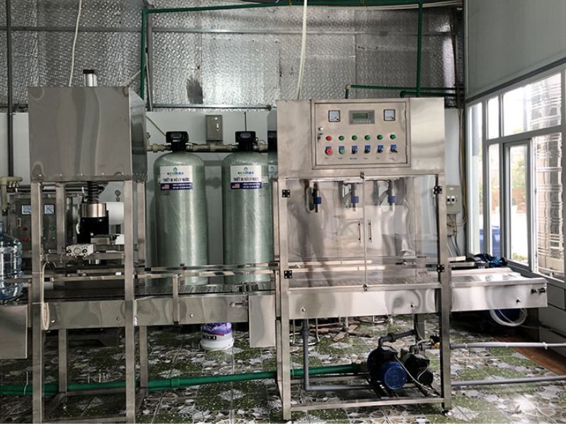 Cấu tạo của hệ thống lọc nước tổng cho nhà hàng, khách sạn