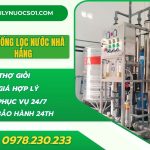 Thi công, lắp đặt hệ thống lọc nước nhà hàng uy tín Thi công, lắp đặt hệ thống lọc nước nhà hàng uy tín