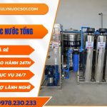 Lắp đặt hệ thống lọc nước tổng, lọc nước đầu nguồn giá rẻ
