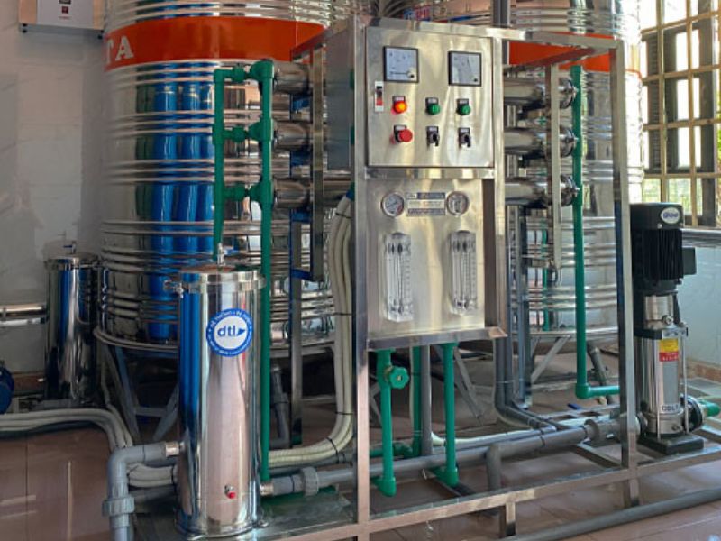 Quy trình lắp đặt dây chuyền lọc nước tại Đắk Nông