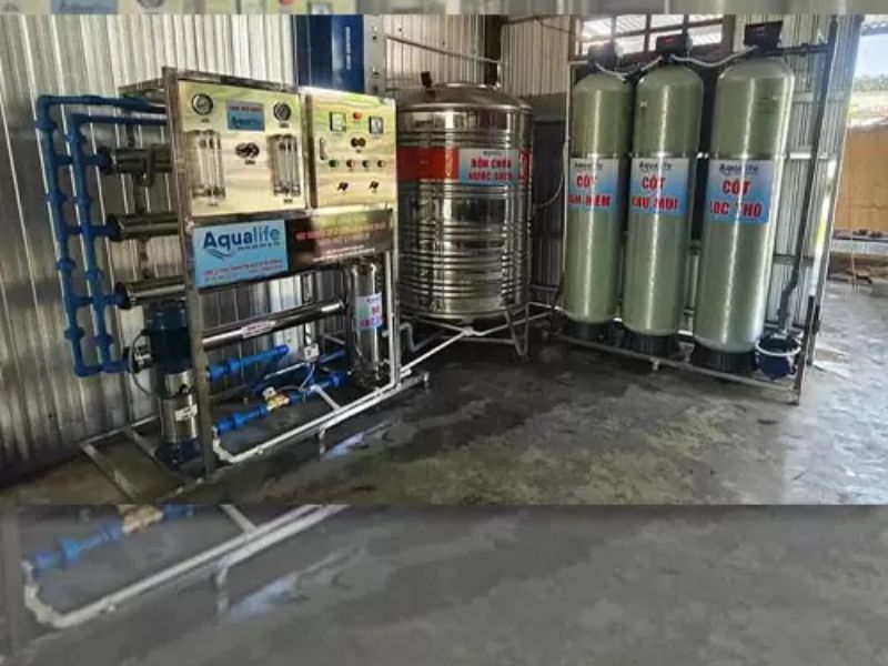 Quy trình lắp đặt dây chuyền lọc nước tại Gia Lai