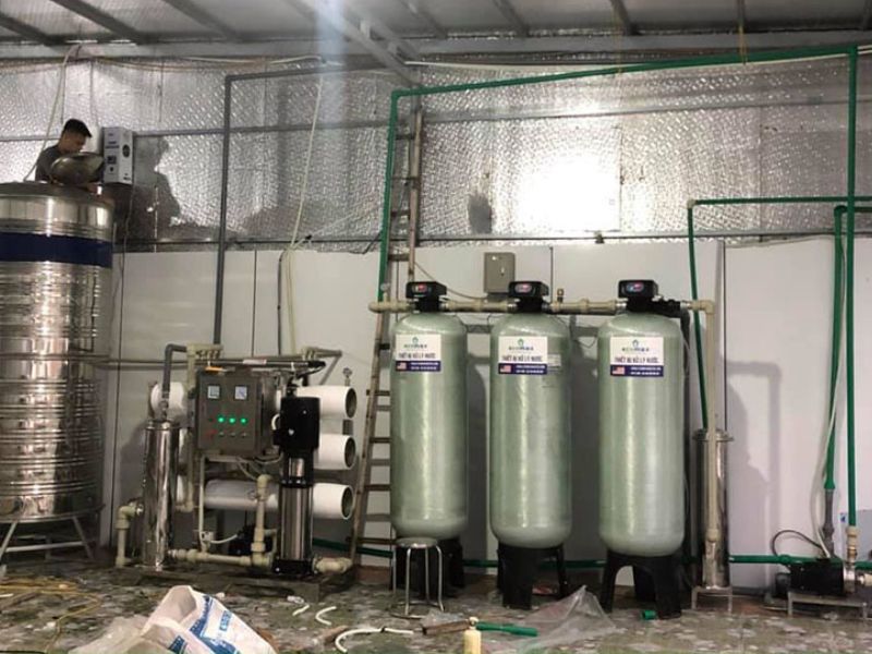 Quy trình lắp đặt dây chuyền lọc nước tại Quảng Trị