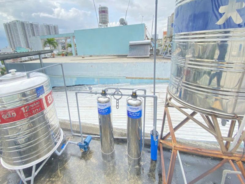 Quy trình xử lý lọc nước khách sạn