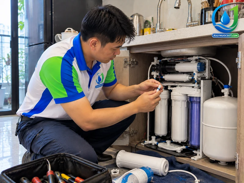 Sửa máy lọc nước tại Thanh Trì đơn giản tiện lợi