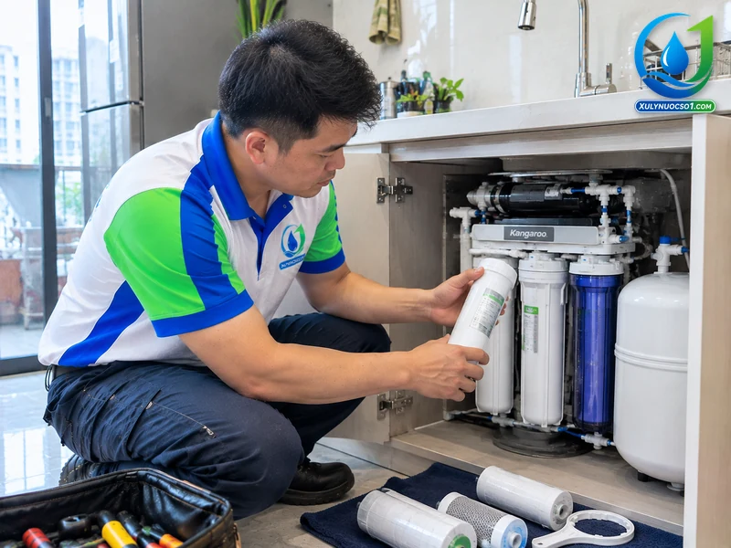 Sửa máy lọc nước đảm bảo chất lượng, giá rẻ