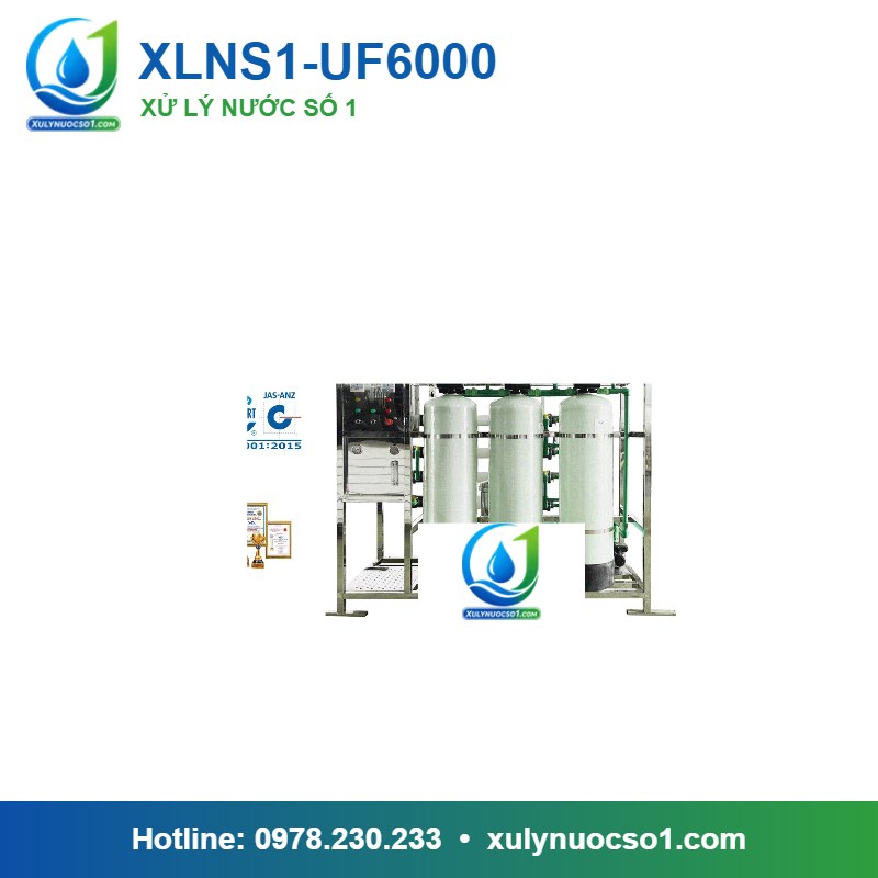 Bộ lọc nước đầu vào cho máy tạo nước ion kiềm 6.000 lít/h XLNS1-UF6000